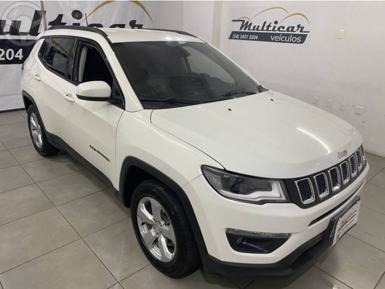 JEEP - COMPASS 2.0 SPORT 4X2 16V 4P AUTOMÁTICO - 2016/2017 - BRANCA - R$ 91.900,00