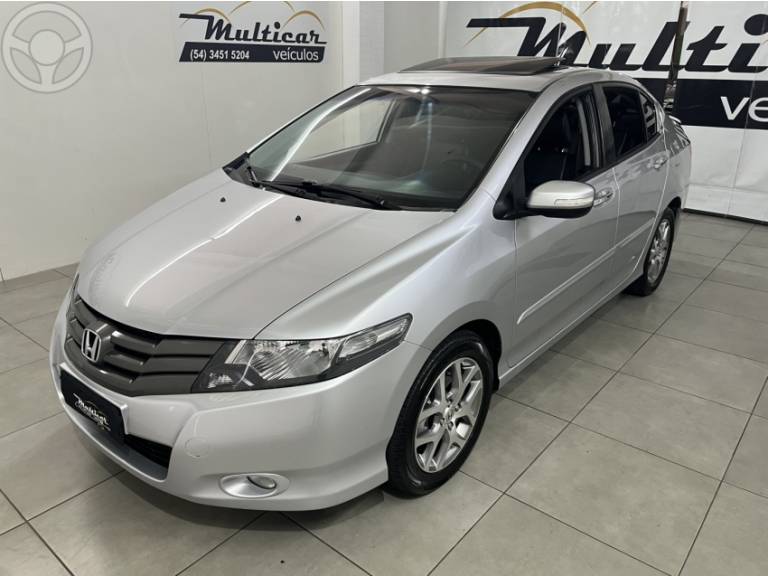 HONDA - CITY 1.5 EX 16V FLEX 4P AUTOMÁTICO - 2010/2011 - PRATA - R$ 52.900,00