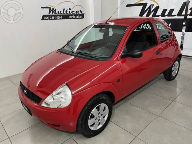 FORD - KA 1.0 MPI GL 8V 2P MANUAL - 2007/2007 - VERMELHA - R$ 16.500,00