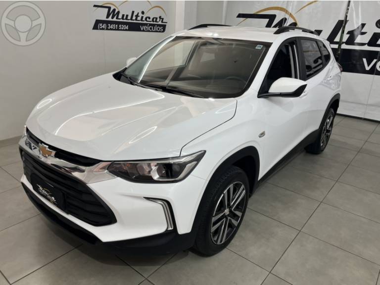 CHEVROLET - TRACKER 1.0 12V LT TURBO FLEX 4P AUTOMÁTICO - 2023/2024 - BRANCA - R$ 106.900,00