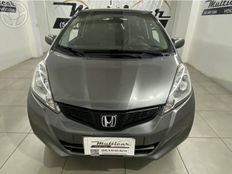 HONDA - FIT 1.4 DX 16V FLEX 4P MANUAL - 2012/2013 - CINZA - R$ 47.500,00