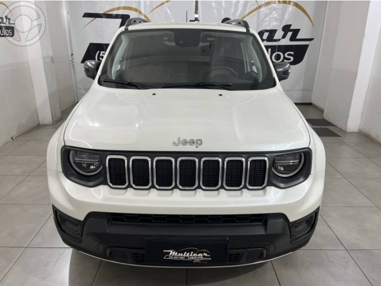 JEEP - RENEGADE 1.3 LONGITUDE T270 16V TURBO FLEX 4P AUTOMÁTICO - 2024/2025 - BRANCA - R$ 136.500,00