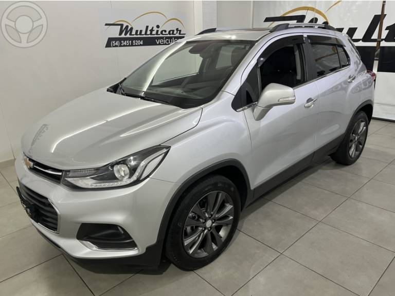 CHEVROLET - TRACKER 1.4 16V TURBO FLEX PREMIER AUTOMÁTICO - 2018/2018 - PRATA - R$ 93.900,00