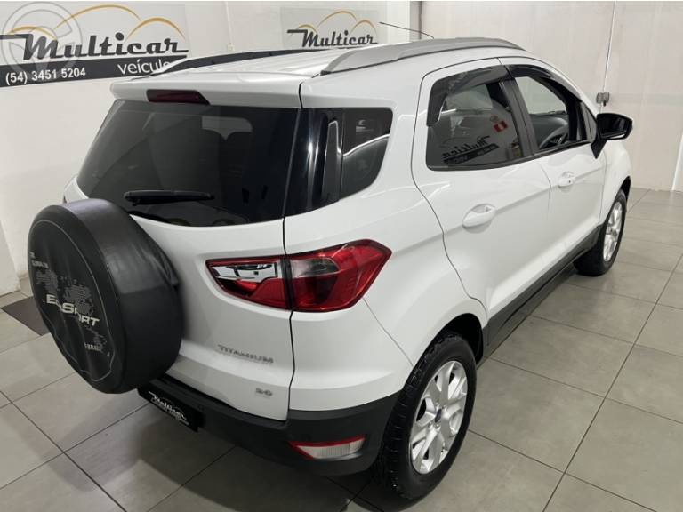FORD - ECOSPORT 2.0 TITANIUM 16V FLEX 4P AUTOMÁTICO - 2014/2014 - BRANCA - R$ 55.900,00