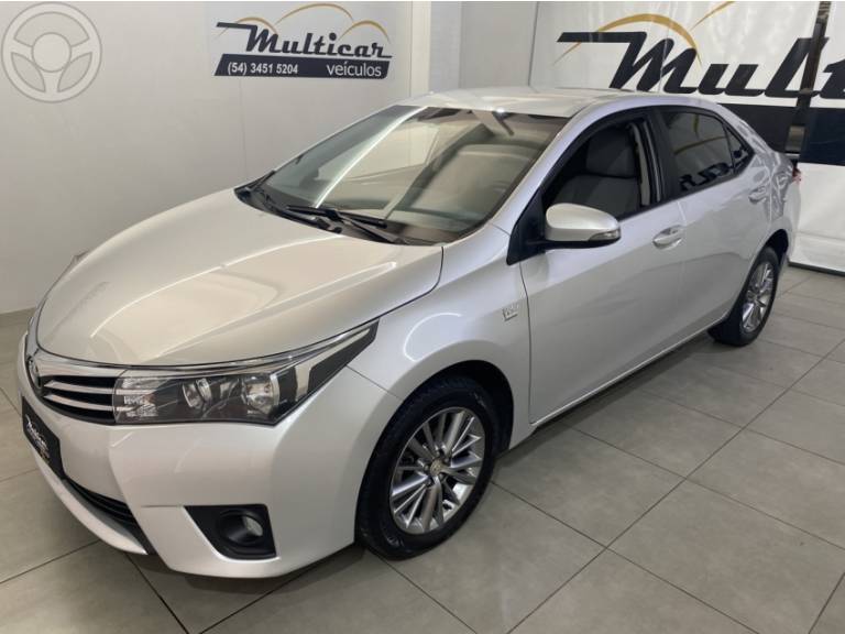 TOYOTA - COROLLA 2.0 XEI 16V FLEX 4P AUTOMÁTICO - 2015/2016 - PRATA - R$ 88.900,00