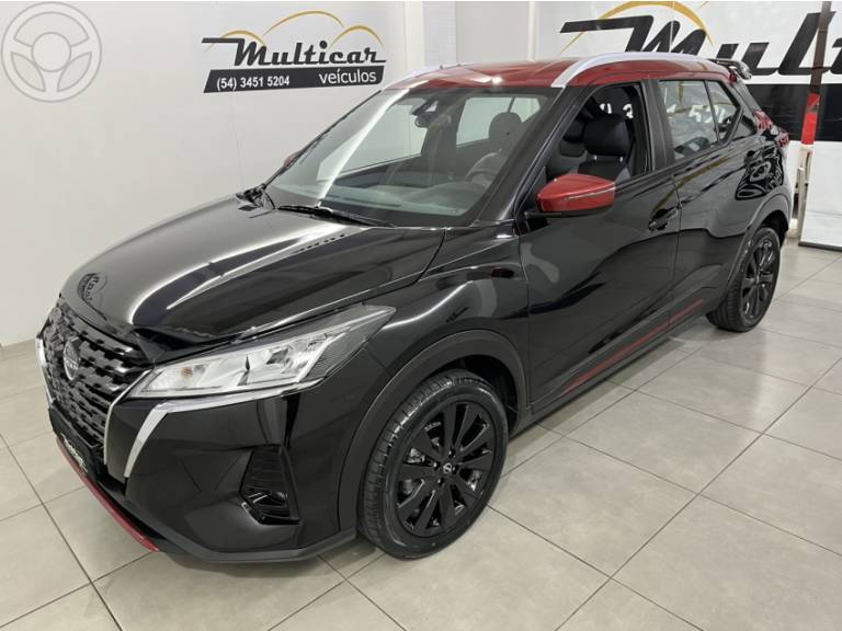 NISSAN - KICKS 1.6 XPLAY 16V FLEX 4P AUTOMÁTICO - 2023/2024 - PRETA - R$ 117.900,00