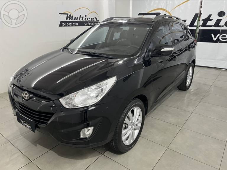 HYUNDAI - IX35 2.0 MPFI GLS 4X2 16V 4P AUTOMÁTICO - 2011/2012 - PRETA - R$ 67.900,00