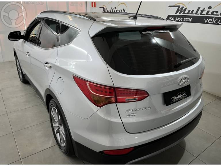 HYUNDAI - SANTA FÉ 3.3 MPFI 4X4 7 LUGARES V6 270CV 4P AUTOMÁTICO - 2015/2015 - PRATA - R$ 102.000,00