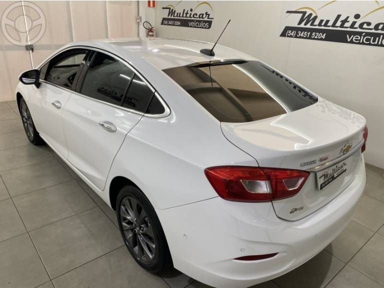 CHEVROLET - CRUZE 1.4 TURBO LTZ 16V FLEX 4P AUTOMÁTICO - 2018/2018 - BRANCA - R$ 94.900,00