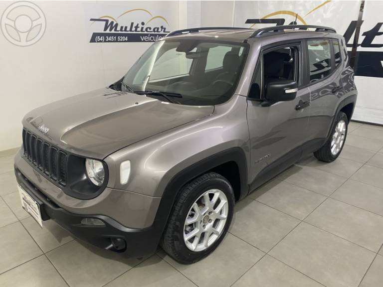 JEEP - RENEGADE 1.8 16V FLEX SPORT 4P AUTOMÁTICO - 2019/2019 - CINZA - R$ 78.900,00