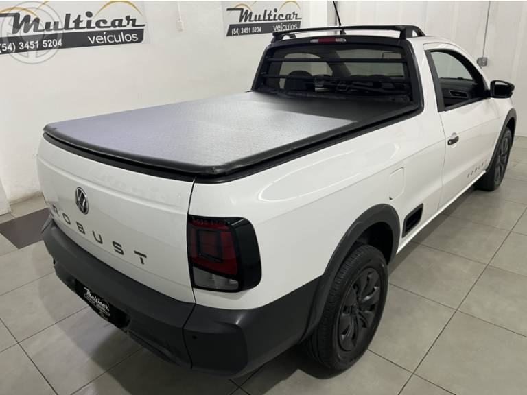VOLKSWAGEN - SAVEIRO 1.6 MSI ROBUST CS 8V FLEX 2P MANUAL - 2024/2024 - BRANCA - R$ 80.900,00