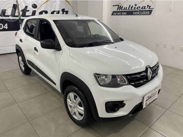RENAULT - KWID 1.0 12V SCE FLEX ZEN MANUAL - 2021/2021 - BRANCA - R$ 49.500,00