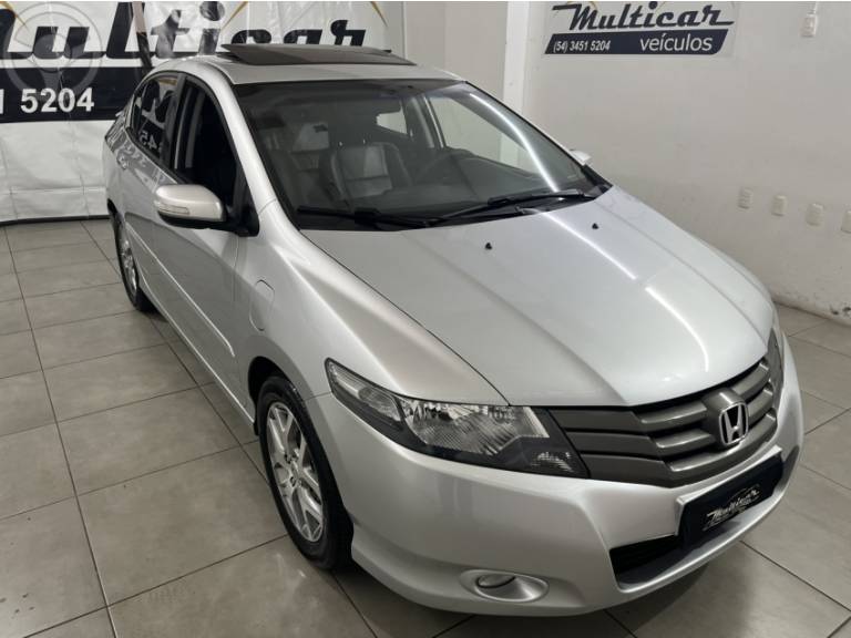 HONDA - CITY 1.5 EX 16V FLEX 4P AUTOMÁTICO - 2010/2011 - PRATA - R$ 52.900,00