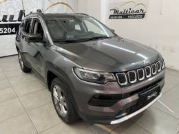 JEEP - COMPASS 1.3 LONGITUDE T270 16V TURBO 4X2 FLEX 4P AUTOMÁTICO - 2023/2023 - CINZA - R$ 136.900,00