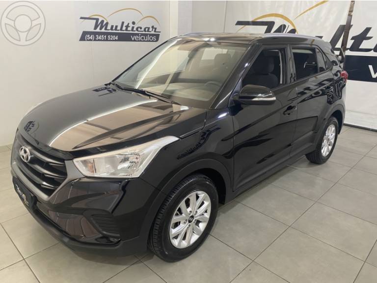 HYUNDAI - CRETA 1.6 16V FLEX SMART AUTOMÁTICO - 2019/2020 - PRETA - R$ 92.900,00