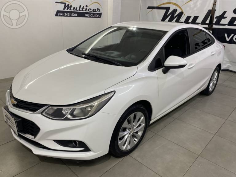 CHEVROLET - CRUZE 1.4 TURBO LT 16V FLEX 4P AUTOMÁTICO - 2019/2019 - BRANCA - R$ 92.900,00