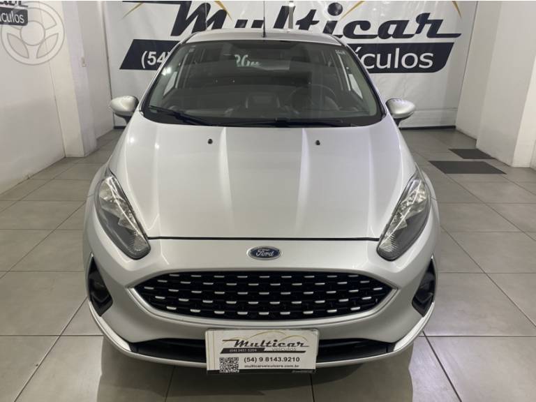 FORD - FIESTA 1.6 SEL HATCH 16V FLEX 4P AUTOMÁTICO - 2018/2018 - PRATA - R$ 59.900,00