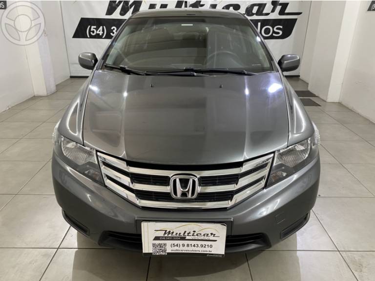 HONDA - CITY 1.5 LX 16V FLEX 4P MANUAL - 2012/2013 - CINZA - R$ 52.900,00