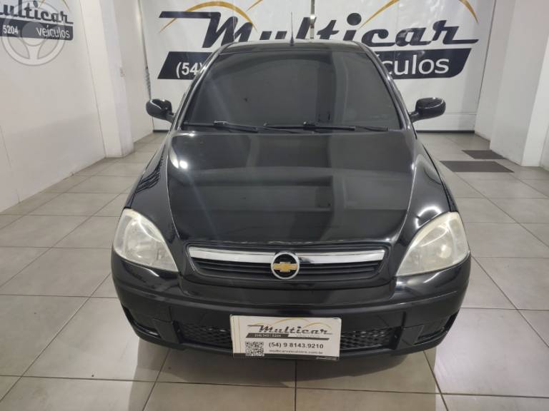 CHEVROLET - CORSA 1.4 MPFI MAXX 8V FLEX 4P MANUAL - 2012/2012 - PRETA - R$ 31.900,00