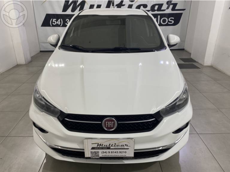 FIAT - CRONOS 1.8 E.TORQ FLEX PRECISION AT6 - 2019/2020 - BRANCA - R$ 69.900,00