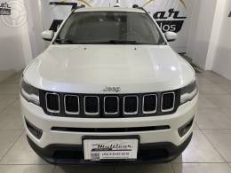 JEEP - COMPASS 2.0 16V FLEX LONGITUDE AUTOMÁTICO - 2017/2018 - BRANCA - R$ 95.900,00