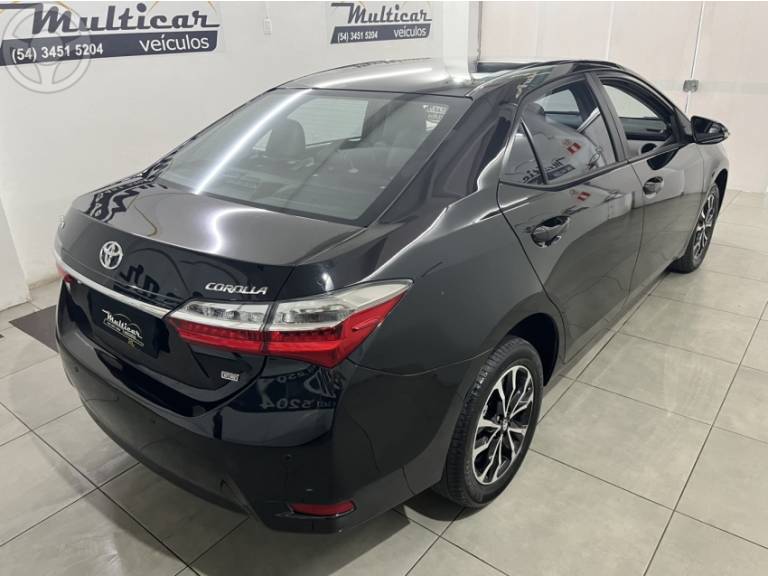 TOYOTA - COROLLA 1.8 GLI 16V FLEX 4P AUTOMÁTICO - 2019/2019 - PRETA - R$ 92.900,00