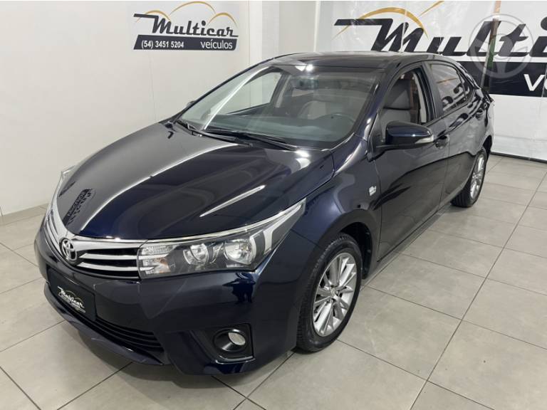 TOYOTA - COROLLA 2.0 XEI 16V FLEX 4P AUTOMÁTICO - 2016/2016 - AZUL - R$ 89.500,00
