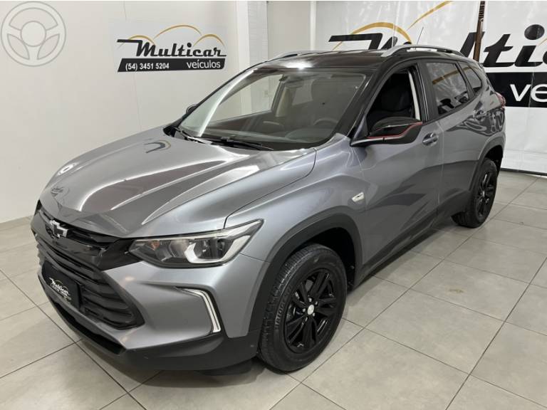 CHEVROLET - TRACKER 1.0 12V LT TURBO FLEX 4P AUTOMÁTICO - 2021/2021 - CINZA - R$ 94.500,00