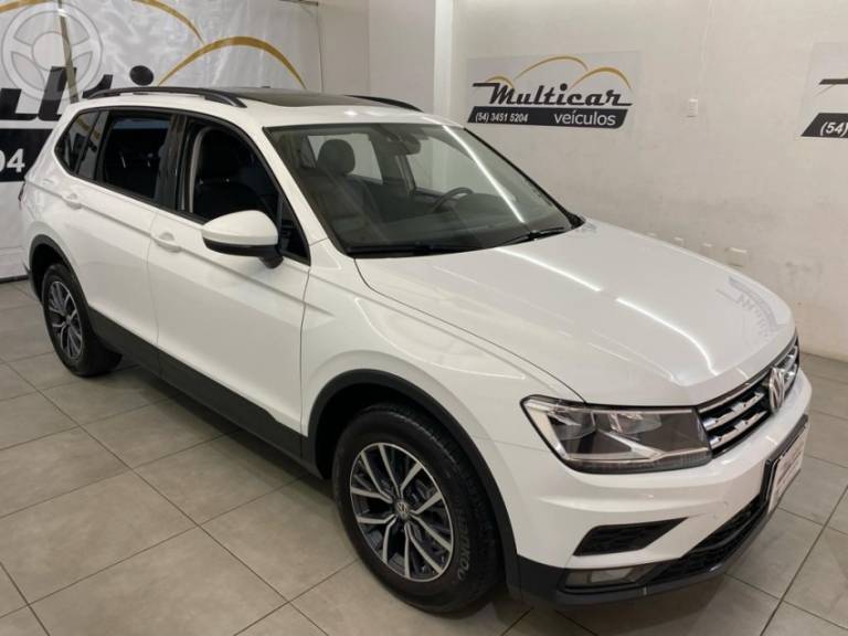 VOLKSWAGEN - TIGUAN 1.4 ALLSPACE 250 TSI FLEX 4P - 2019/2020 - BRANCA - R$ 131.900,00