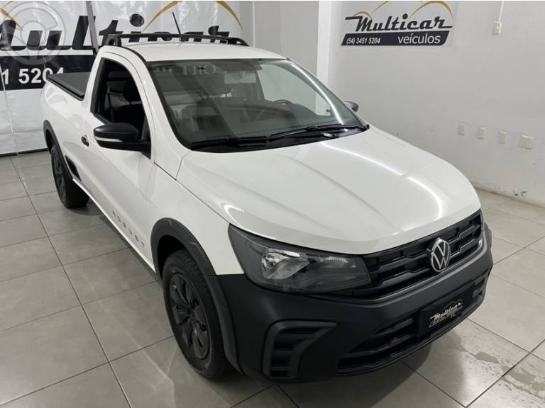 VOLKSWAGEN - SAVEIRO 1.6 MSI ROBUST CS 8V FLEX 2P MANUAL - 2024/2024 - BRANCA - R$ 80.900,00