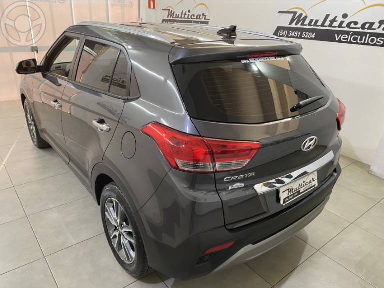 HYUNDAI - CRETA 2.0 16V FLEX PRESTIGE AUTOMÁTICO - 2019/2019 - CINZA - R$ 96.900,00