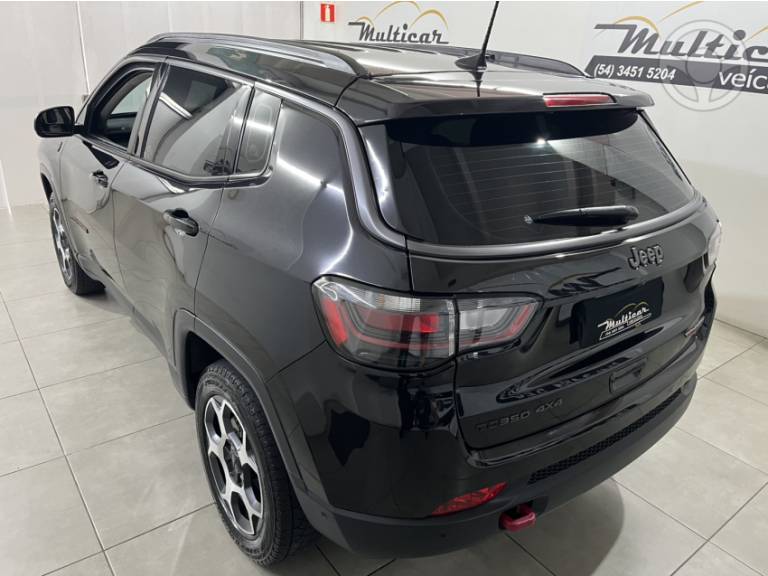 JEEP - COMPASS 2.0 TRAILHAWK TD350 TURBO DIESEL 4X4 4P AUTOMÁTICO - 2022/2022 - PRETA - R$ 149.900,00