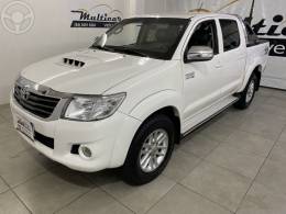 TOYOTA - HILUX 3.0 SRV 4X4 CD 16V TURBO INTERCOOLER DIESEL 4P AUTOMÁTICO - 2013/2013 - BRANCA - R$ 138.000,00