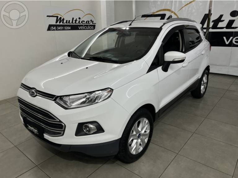 FORD - ECOSPORT 2.0 TITANIUM 16V FLEX 4P AUTOMÁTICO - 2014/2014 - BRANCA - R$ 55.900,00