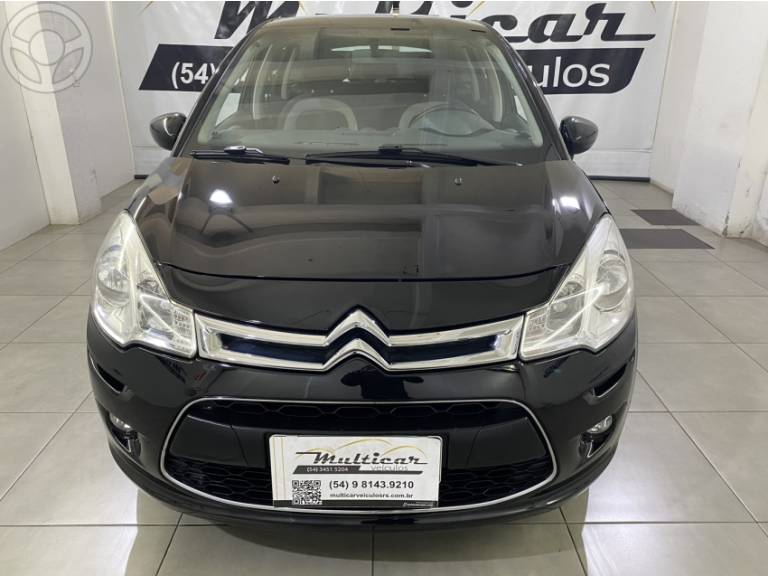 CITROËN - C3 1.5 TENDANCE 8V FLEX 4P MANUAL - 2013/2014 - PRETA - R$ 42.500,00