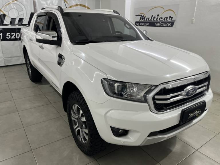 FORD - RANGER 3.2 LIMITED 4X4 CD 20V DIESEL 4P AUTOMÁTICO - 2022/2022 - BRANCA - R$ 183.900,00