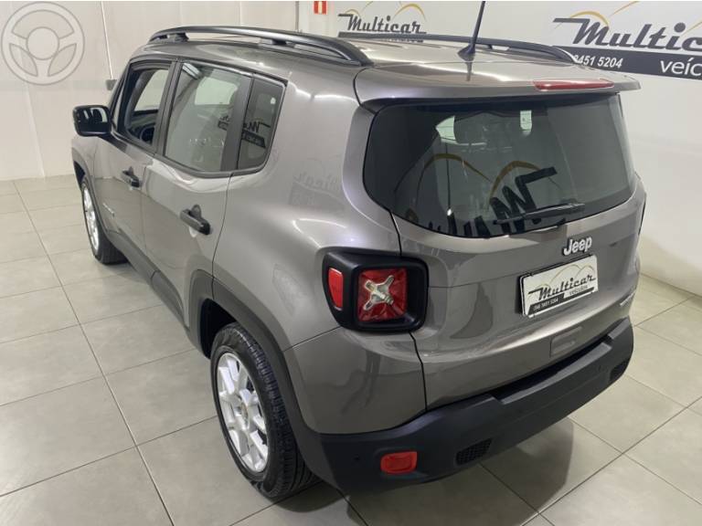 JEEP - RENEGADE 1.8 16V FLEX SPORT 4P AUTOMÁTICO - 2019/2019 - CINZA - R$ 78.900,00