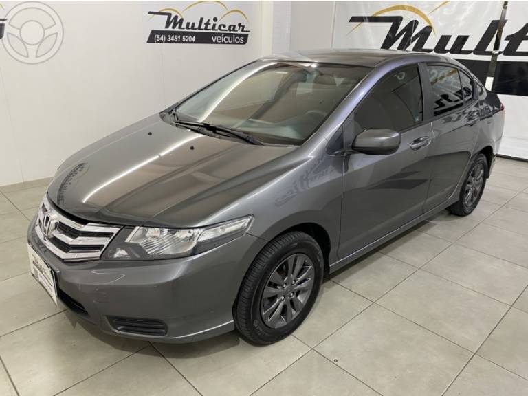 HONDA - CITY 1.5 LX 16V FLEX 4P MANUAL - 2012/2013 - CINZA - R$ 52.900,00