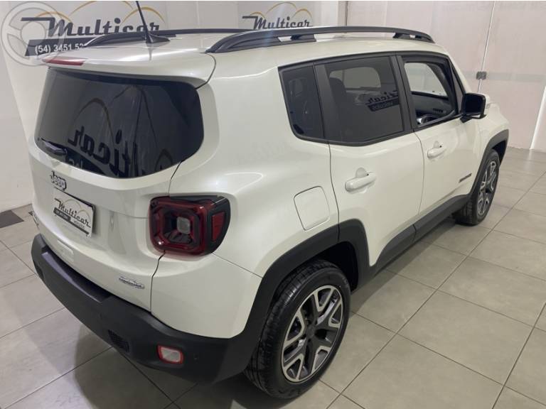 JEEP - RENEGADE 2.0 16V TURBO DIESEL LONGITUDE 4P 4X4 AUTOMÁTICO - 2019/2020 - BRANCA - R$ 102.900,00