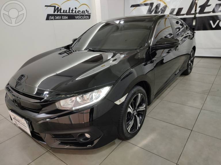 HONDA - CIVIC 2.0 16V FLEXONE EXL 4P CVT - 2016/2017 - PRETA - R$ 99.900,00