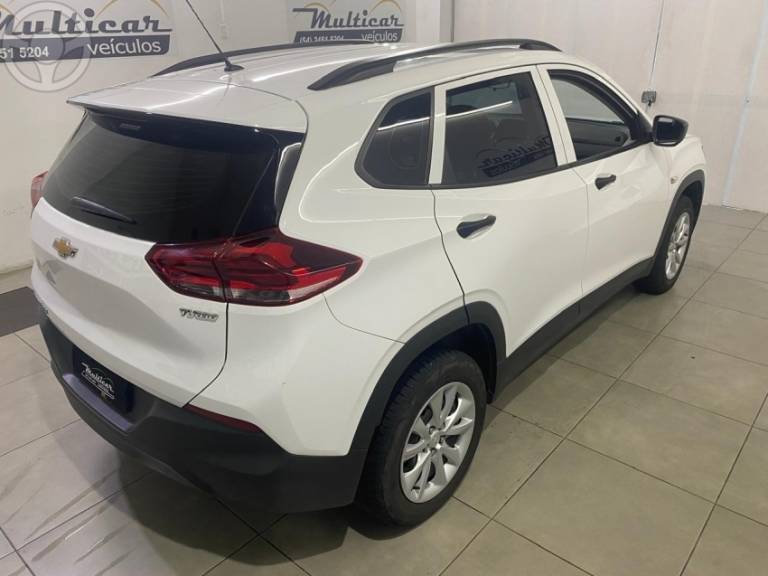 CHEVROLET - TRACKER 1.0 12V TURBO FLEX 4P MANUAL - 2021/2021 - BRANCA - R$ 95.900,00