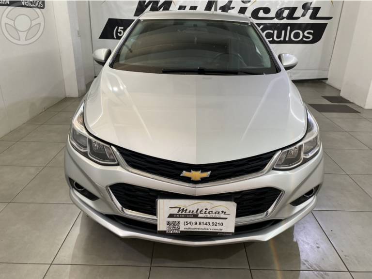 CHEVROLET - CRUZE 1.4 TURBO LT 16V FLEX 4P AUTOMÁTICO - 2018/2019 - PRATA - R$ 93.900,00