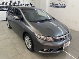 HONDA - CIVIC 1.8 LXS 16V FLEX 4P AUTOMÁTICO - 2012/2012 - CINZA - R$ 65.900,00