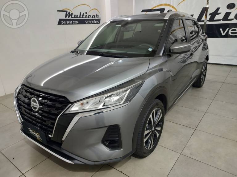 NISSAN - KICKS 1.6 ADVANCE 16V FLEX 4P AUTOMÁTICO - 2021/2022 - CINZA - R$ 101.000,00