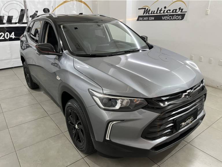 CHEVROLET - TRACKER 1.0 12V LT TURBO FLEX 4P AUTOMÁTICO - 2021/2021 - CINZA - R$ 94.500,00