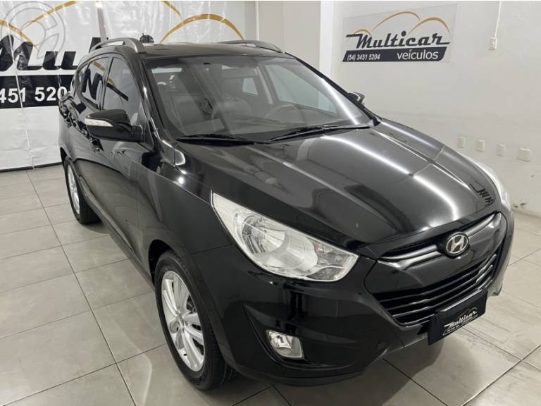 HYUNDAI - IX35 2.0 MPFI GLS 4X2 16V 4P AUTOMÁTICO - 2011/2012 - PRETA - R$ 67.900,00