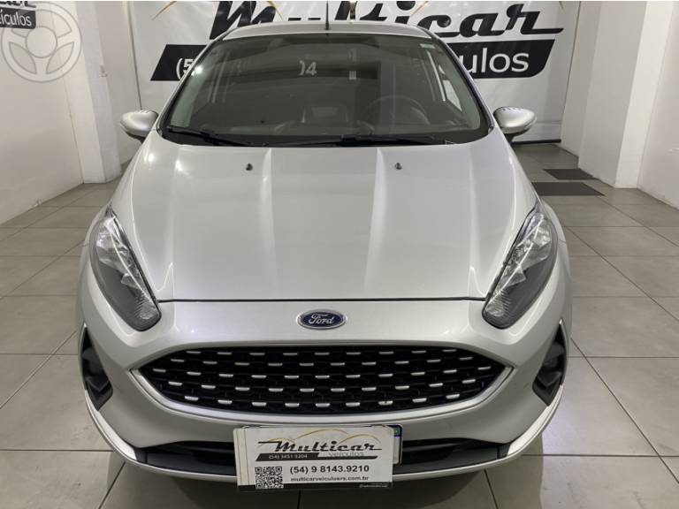 FORD - FIESTA 1.6 SEL HATCH 16V FLEX 4P AUTOMÁTICO - 2018/2018 - PRATA - R$ 59.900,00