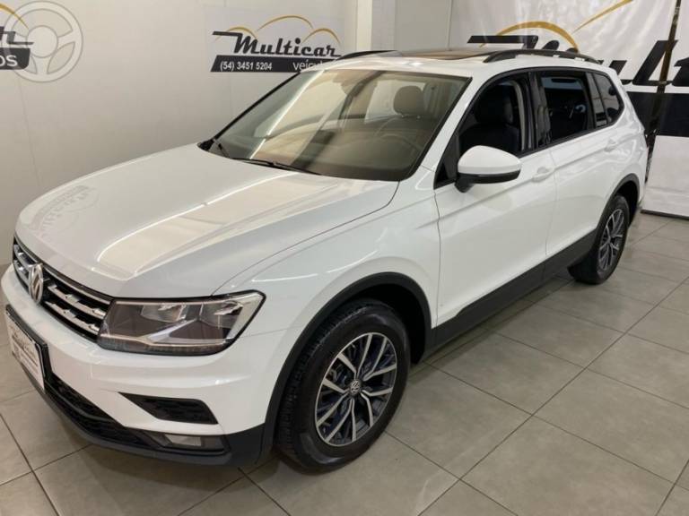 VOLKSWAGEN - TIGUAN 1.4 ALLSPACE 250 TSI FLEX 4P - 2019/2020 - BRANCA - R$ 131.900,00