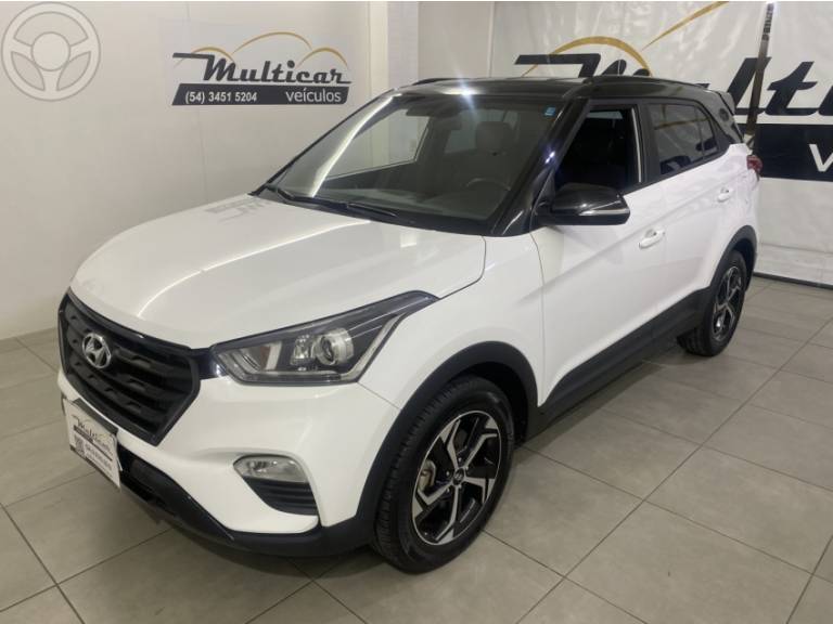 HYUNDAI - CRETA 2.0 16V FLEX SPORT AUTOMÁTICO - 2019/2019 - BRANCA - R$ 96.500,00