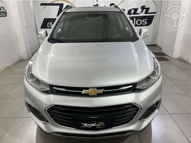 CHEVROLET - TRACKER 1.4 16V TURBO FLEX PREMIER AUTOMÁTICO - 2018/2018 - PRATA - R$ 92.900,00